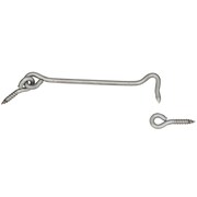 NATIONAL HARDWARE Silver Stainless Steel 6 in. L Hook and Eye N348-425